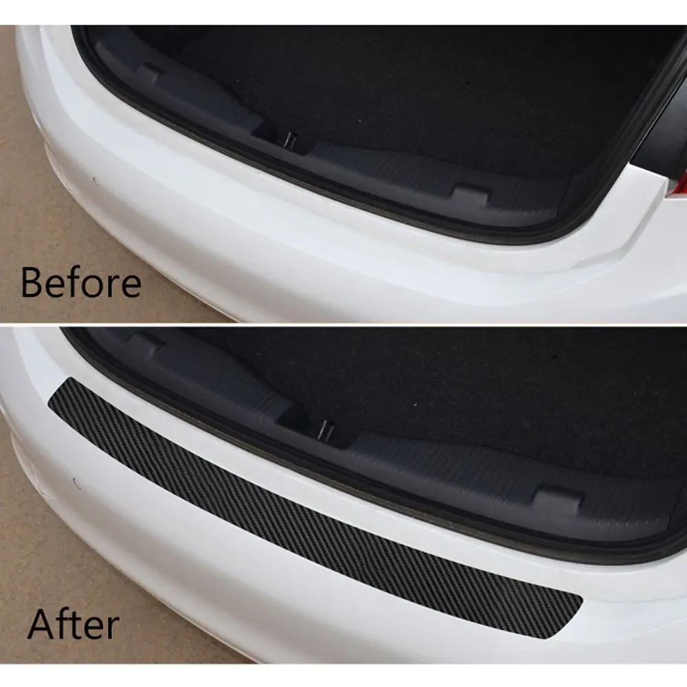 2019 наклейка на дверь автомобиля из углеродного волокна 3D полоса против царапин