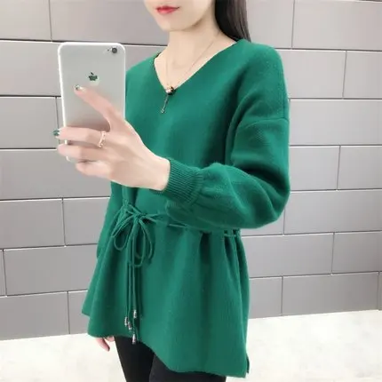 2019 spring and autumn new ladies fashion loose large size sweater | Женская одежда