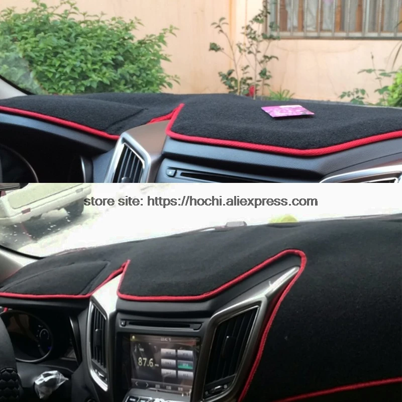 Для changan CS75 2013 2016 двухслойный силикагель Приборная панель автомобиля Pad