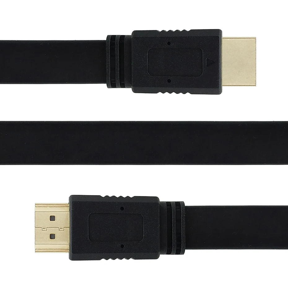 Кабель HDMI кабель 1 4 адаптер плоским линии 1080 p 3D для Apple ТВ nintendo переключатель ЖК