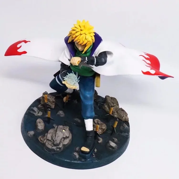 Huong аниме 20 см Наруто Shippuden Namikaze Минато ПВХ фигурка Коллекционная модель игрушки