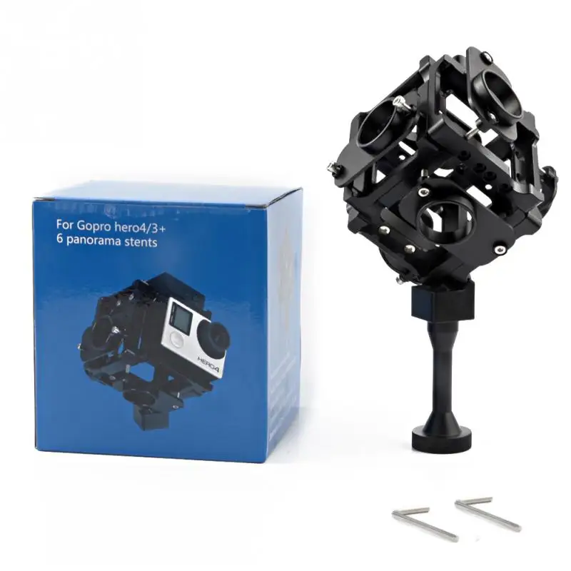 GoPro Hero43 + 720 Градусов Панорамный Антенна Street View Система Фото и Видео Поддержка