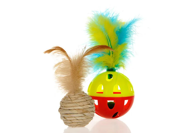 Hoopet игрушка для кошки в виде шара интерактивные игрушки для кошек играть жевания погремушка царапина поймать для домашнего питомца, котенка, кошки Exrecise Игрушечные Мячи