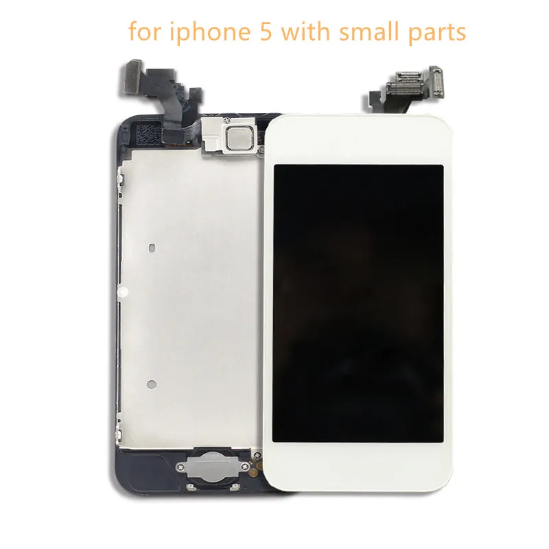 Полный ЖК дисплей для iPhone 5 7 plus 8 кодирующий преобразователь сенсорного экрана в