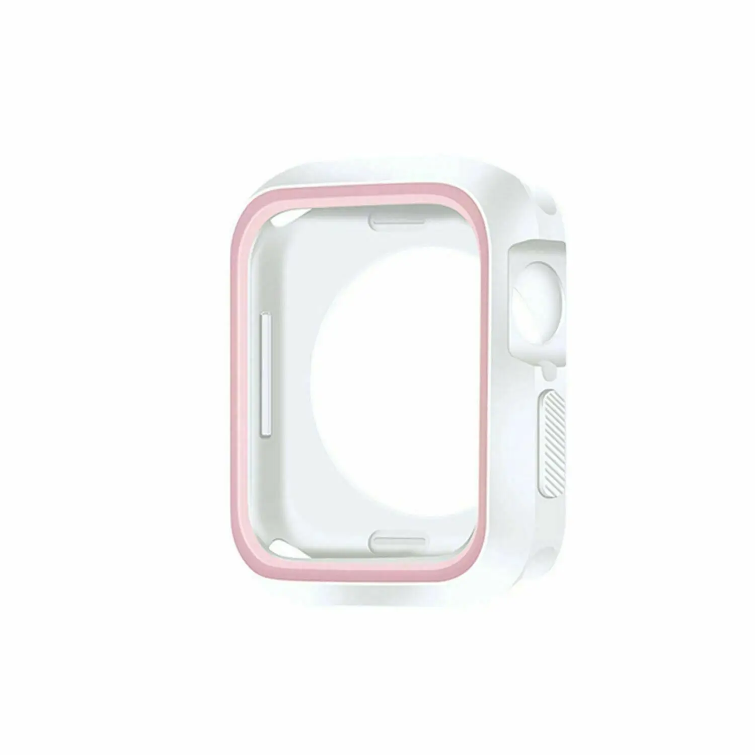 Силиконовый чехол для Apple Watch 42 мм 38 40 44 спортивный ремешок полная Рамка резиновый