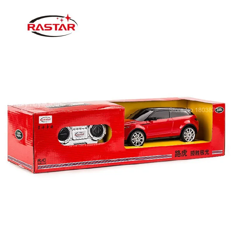 Бесплатная доставка детей Rastar Range Rover Evoque 1/24 дистанционное управление RTR