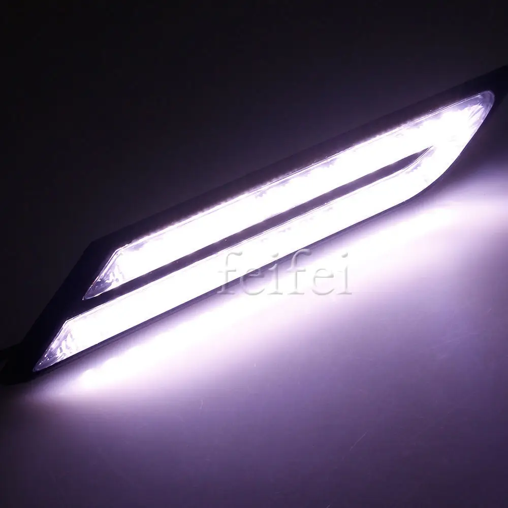 2 шт. автомобильные водонепроницаемые светодиодные дневные ходосветильник огни