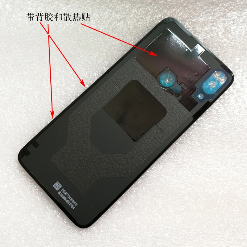 Стекло для Note 7, чехол для батареи, запасные части для Xiaomi Redmi Note 7, задняя крышка для батареи, чехол для телефона