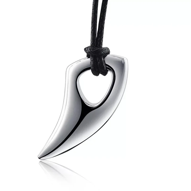 ZFVB классические хип-хоп Подвески в виде рога мужские из нержавеющей стали