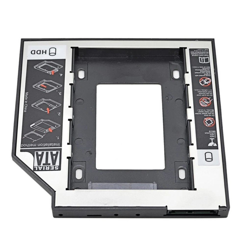 HDD Caddy 9 5 мм SATA 3 0 2 "чехол для SSD корпус жесткого диска ODD Optical Bay | Компьютеры и офис