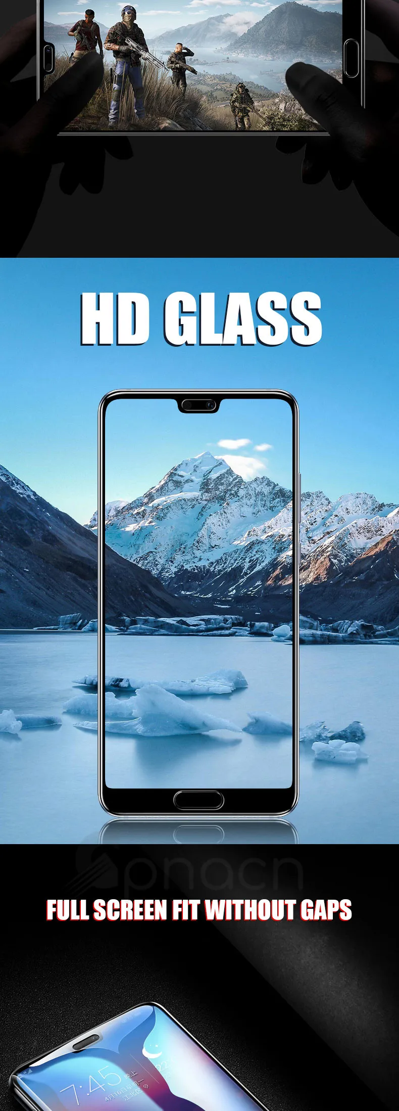 9D закаленное стекло для huawei P20 Pro P10 Lite Plus Защита экрана для huawei P9 Lite Plus P Smart Защитная стеклянная пленка