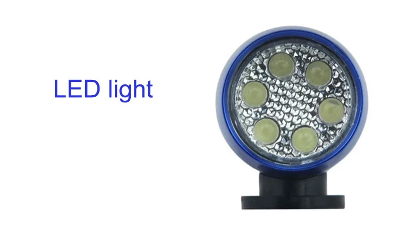 Оптовая продажа 200 шт./лот велосипедные Рули светодиодная подсветка передняя