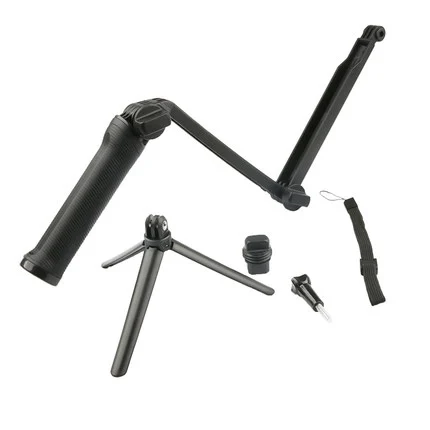 For GoPro SJCAM etc 3 Way сцепление Водонепроницаемый монопод палка для селфи для экшн-камеры Gopro Hero 8 7 6 5 4 Session SJCAM спортивной экшн-камеры Xiaomi Yi 4K экшн-камеры Go Pro Камера штатив аксессуары - Цвет: For GoPro SJCAM etc