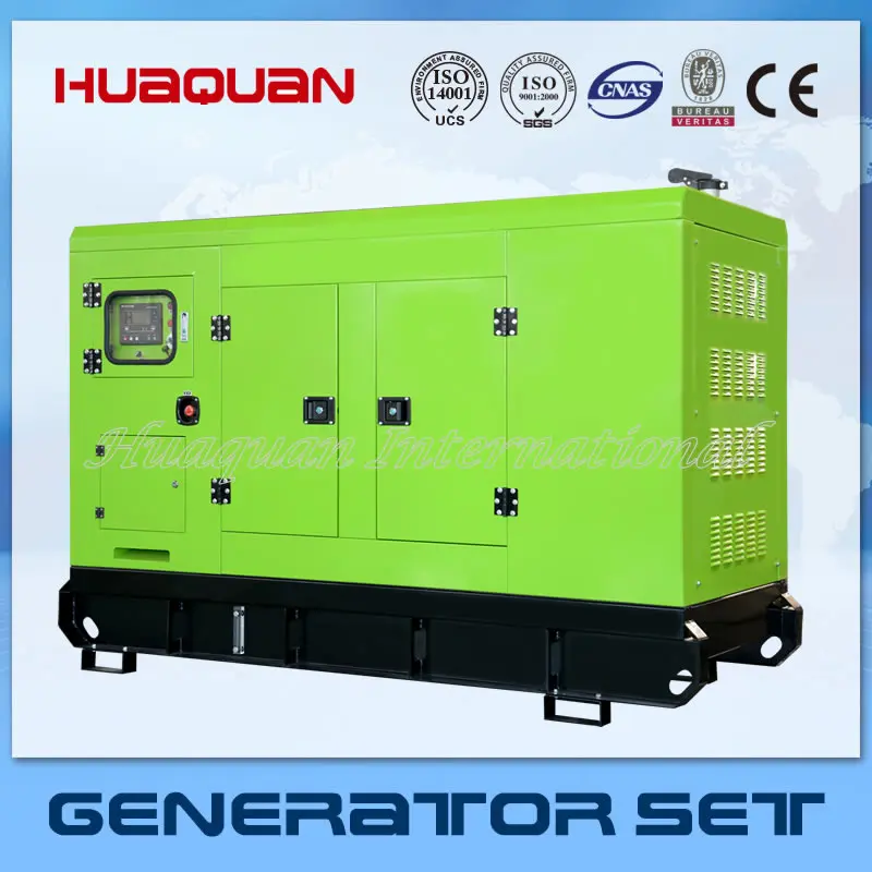 Заводская распродажа бесшумный дизельный geenrator 380v ricardo 20kva дизельный генератор