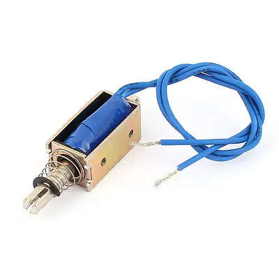 Фото XRN-0530 DC 12V/DC24V 5,1 кг/10 мм Pull Тип открытый каркас Электромагнит №1