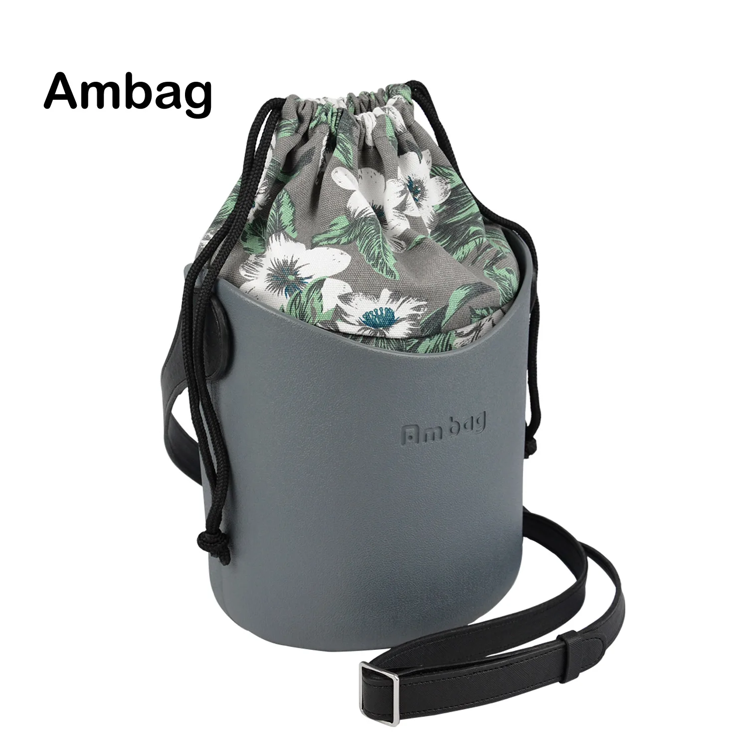 Стиль obag Ambag EVA O bag корзина стиль obag корзина с ручками ремешки холщовая женская сумка через плечо DIY сумка