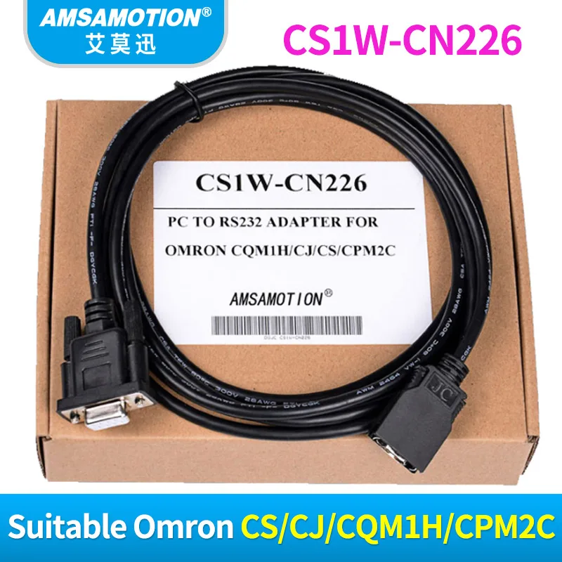 CS1W-CN226 кабель серии подходит для Omron CS CJ CQM1H CPM2C серии PLC Кабель для программирования RS232 кабель порта