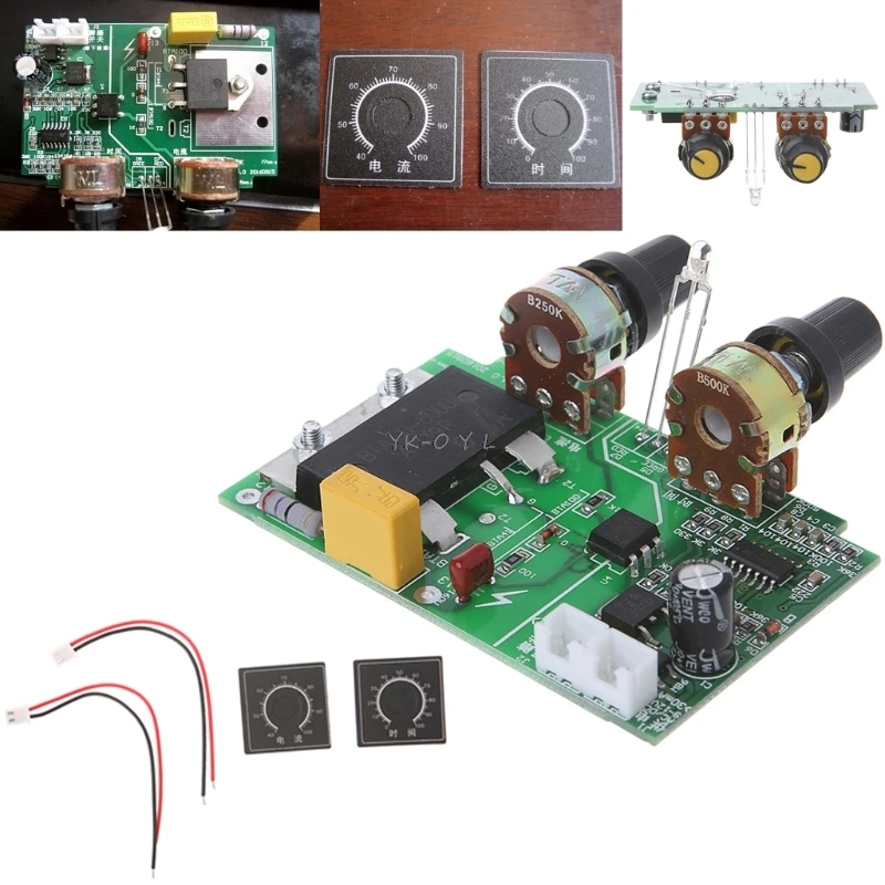 

Spot Welding Machine Time Relay Control Board Current Transformer 100A SCR