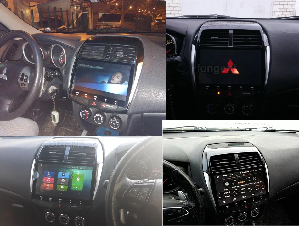 Для Mitsubishi ASX peugeot 4008 Citroen C4 Air Cross Car 1 din Android 9,0 стерео мульти сенсорный экран радио MP3 USB мультимедиа