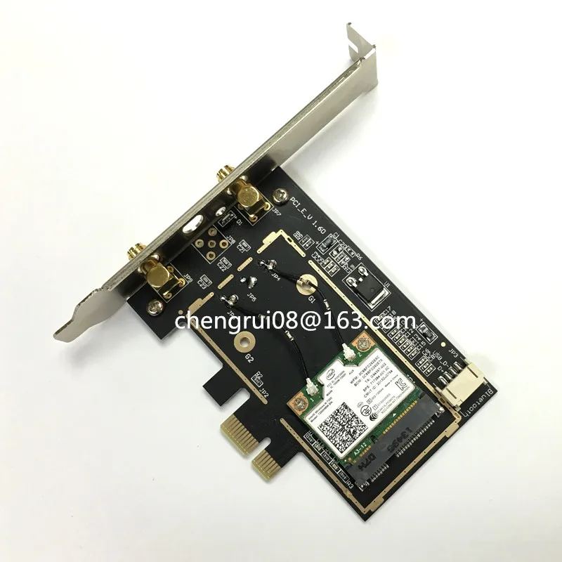 Настольный Wi-Fi Intel Wireless-n 7260 7260hmw Bn 300M Half Mini Pci-e Bluetooth Bt беспроводная карта 802 11 B G N 2 4