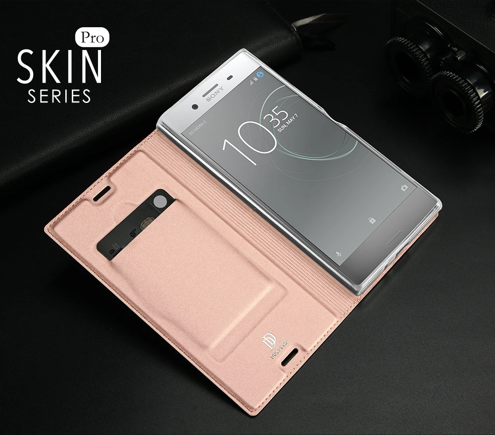 Модный кожаный чехол для Sony Xperia XZ Премиум чехол роскошный Флип держатель для карт подставкой Чехлы TPU для Sony Xperia XZ премиум-класса