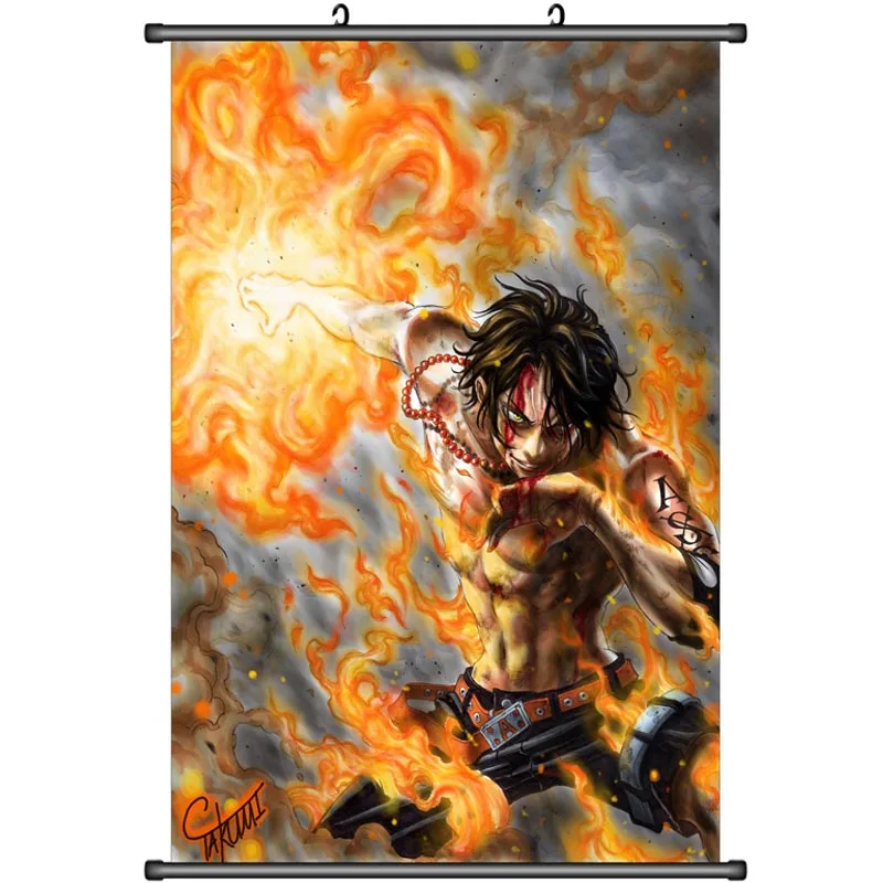 Аниме ONE PIECE Roronoa Зоро и Трафальгар Ло и нами и Тони Чоппер и сабо домашний Декор стены свиток Декоративные плакаты с картинками