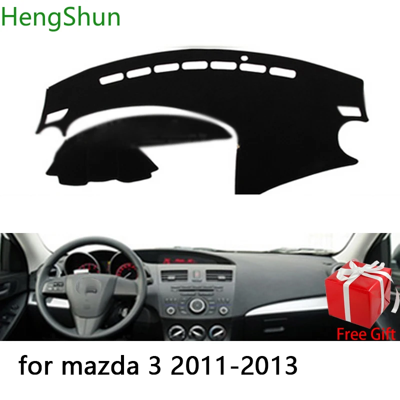 Для mazda 3 2011 2012 2013 автомобильный Стайлинг коврик для приборной панели стикер