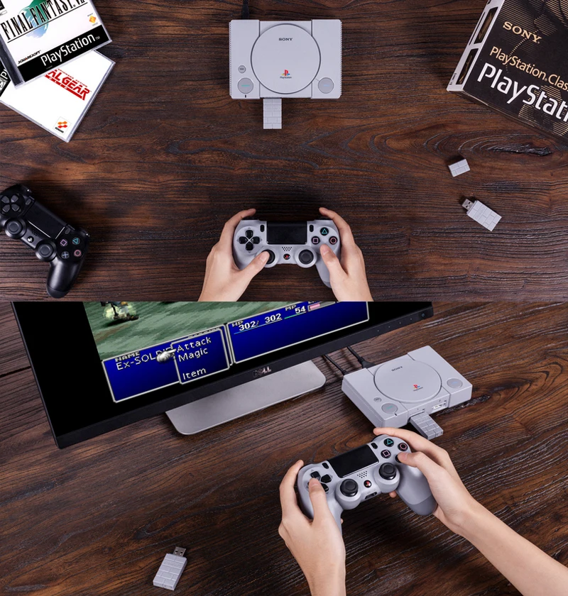 Беспроводной usb-адаптер Bluetooth 8Bitdo приемник для PS 3 Xbox one контроллер Windows Mac Nintendo Switch