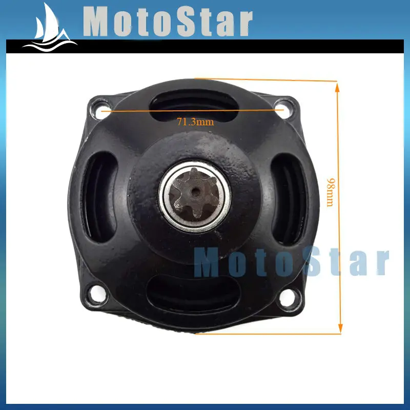 Двигатель Minimoto 25H коробка передач барабан + диск сцепления без ключей для