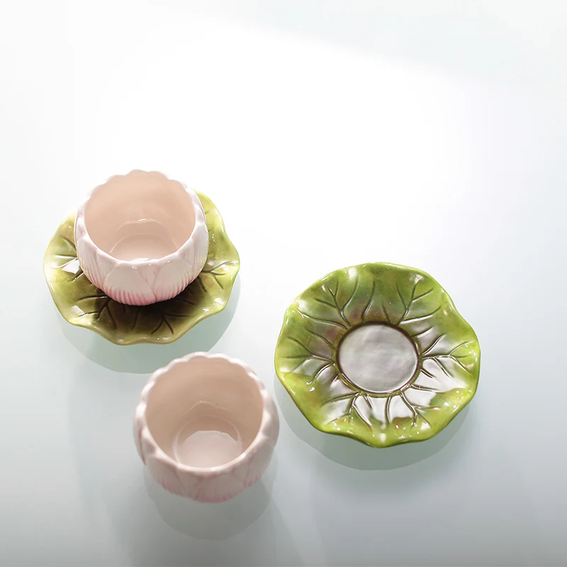 Керамический Мини-чайный набор кунг-фу с кофейником чашкой блюдцем подарок на