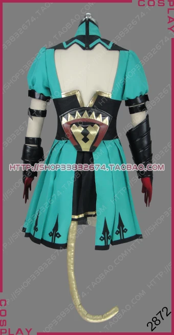 Fate/Apocrypha Archer of Red Faction Atalanta Chaste Huntress платье наряд игра карнавальный костюм