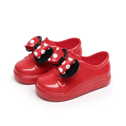 red Mini Melissa/Новинка года; спортивная обувь; дышащие кроссовки; mini Melissa; детская обувь для мальчиков и девочек; кроссовки; модная обувь melissa - Цвет: red