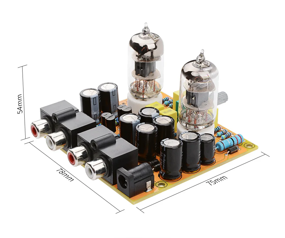 AIYIMA 6J1 HiFi Electron Tube Preamp Amplifier Board Class A AMP 6J2 Vacuum Bile Preamplifier DIY For Home Sound Theatre