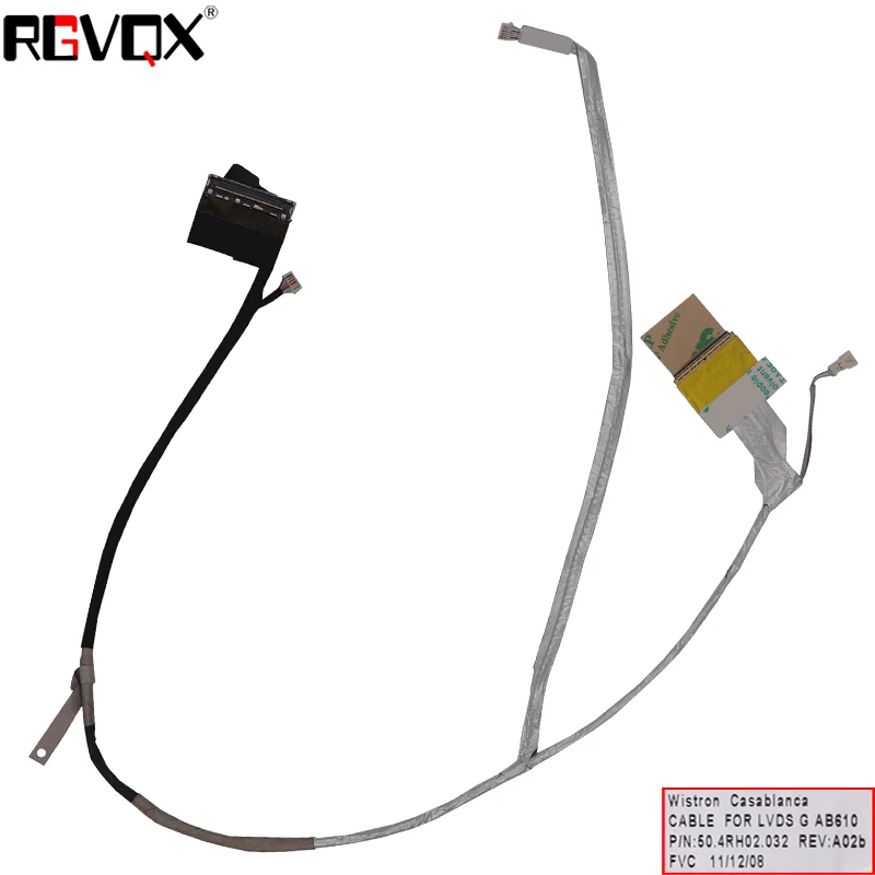 

New Original For HP Pavilion DV6-6000 DV6-6100 DV6-6200 DV6Z-6100 B2995050G00013 50.4RH02.032 LCD LVDS CABLE