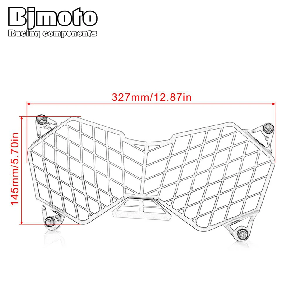 

Motorcycle Headlight Guard Cover For Triumph 1200XC 2012-2017 Motorbike Front Head Light Lamp Lens Protector With Mounting