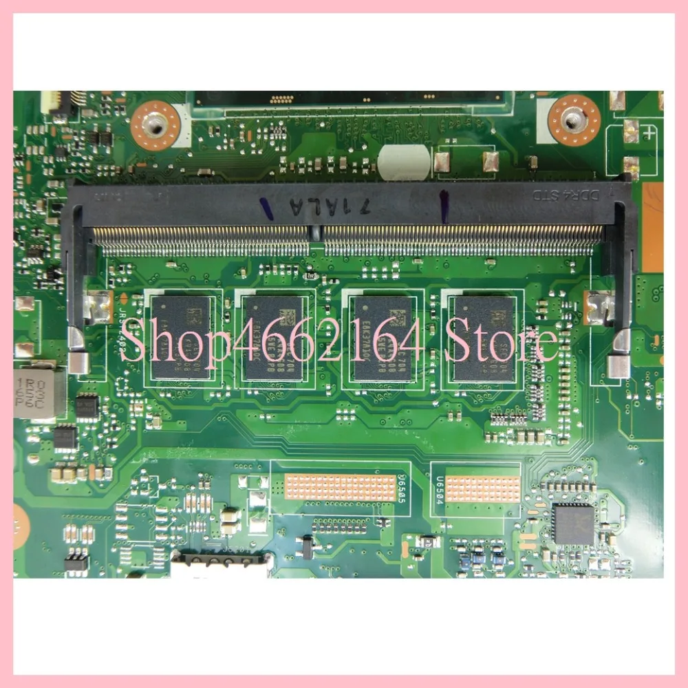 X556UAK I7-6500CPU/DDR4-4GB Оперативная память материнская плата REV3.1 для ASUS X556U X556UA X556UV X556UQ
