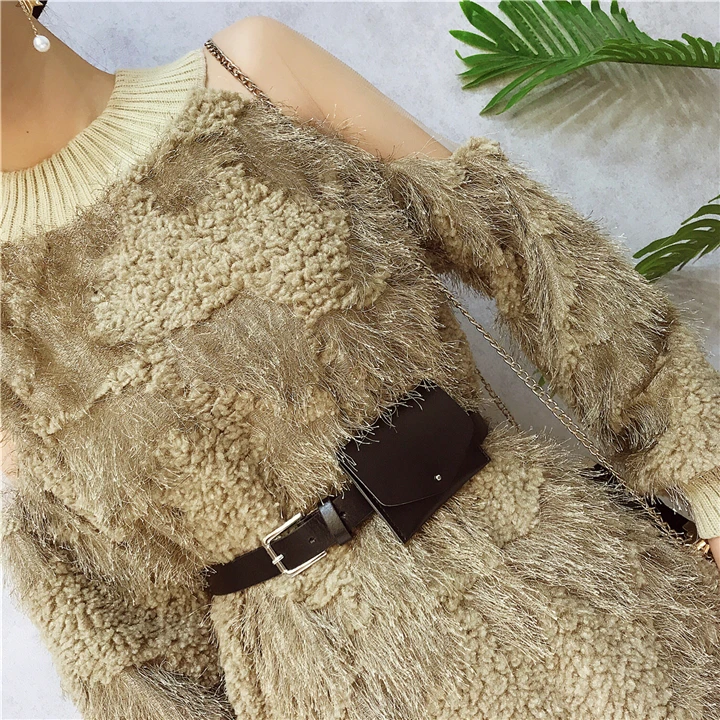 Missoov дизайнерское модное Брендовое Женская одежда на осень-зиму платье с перьями