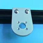 1 шт. T8 винт гайка держательфиксатор для 2020 2040 алюминиевый профиль аксессуары для 3D-принтера черныйсеребристый