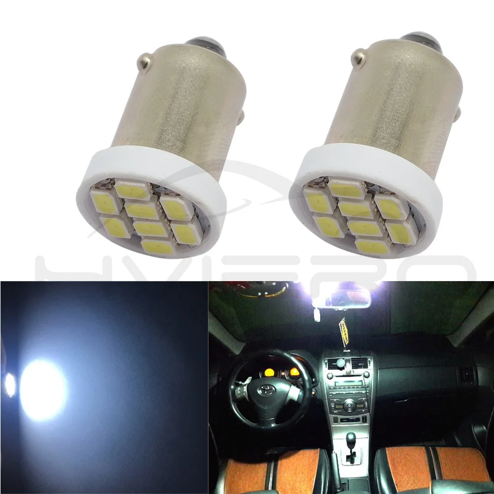 Белый T11 Ba9s автомобильный Led 1206 8smd лампы для чтения T4w гирлянда купол дверной
