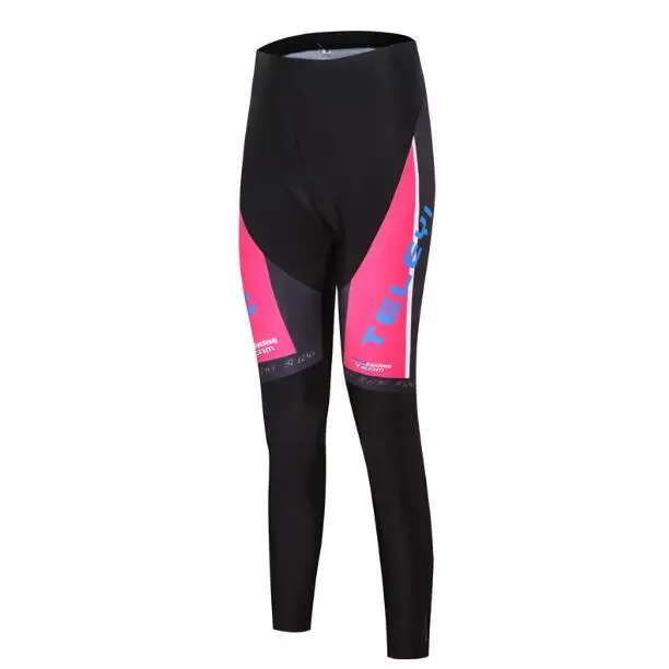 Pants 10 Женские сохраняющие тепло велосипедные комбинезоны зимние термофлисовые гелевые велосипедные штаны женские спортивные длинные шорты Mtb велосипедные колготки - Цвет: Pants 10