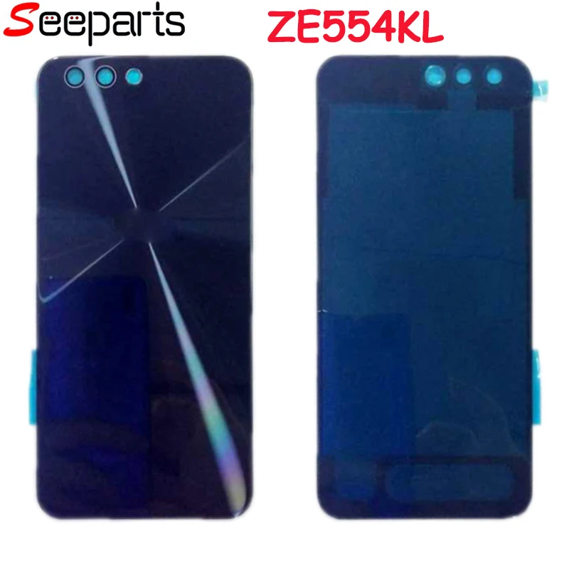 Фото Задняя крышка батарейного отсека 5 дюйма для ASUS Zenfone 4 ZE554KL задняя Asus Z01KD Крышка