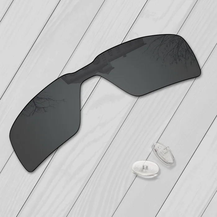 Black-Nose Pads E.O.S поляризованные улучшенные Сменные линзы для солнцезащитных очков Оукли пробации-несколько вариантов - Цвет линз: Black-Nose Pads