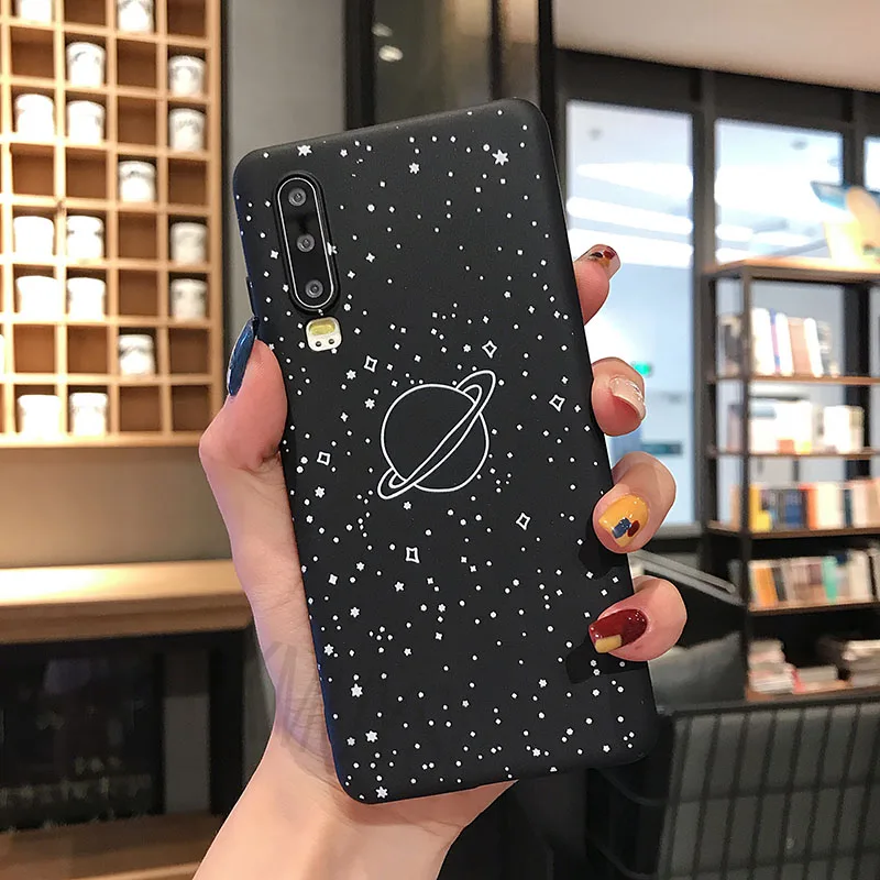 Чехол с космическими звездами для huawei Honor 10i 20i P30 P20 Lite, чехол с 3D рельефом для huawei P Smart Plus Y6 Pro Y7 Y5 Prime