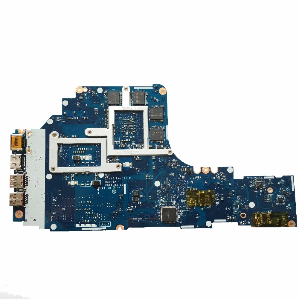 Для Lenovo Y50 70 материнская плата для ноутбука 5B20G57043 LA B111P W/ i7 4710HQ процессор 2 50 GHz GTX 860M