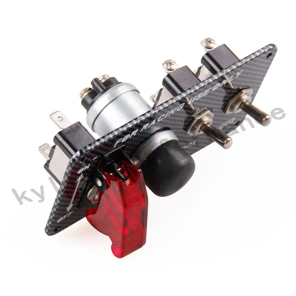 KYLIN STORE Новый B76 гоночный автомобиль 12 В переключатель зажигания панель запуска