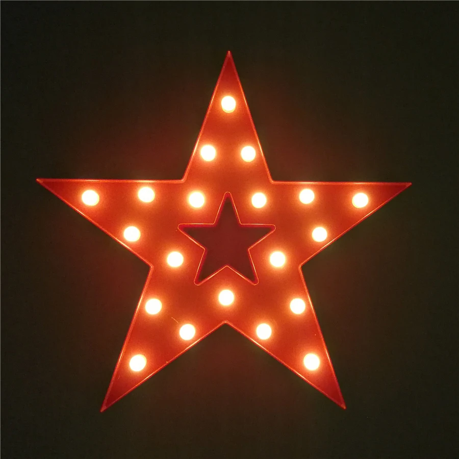 Светодиодный настенный светильник с буквами сердечки для спальни свадьбы дня