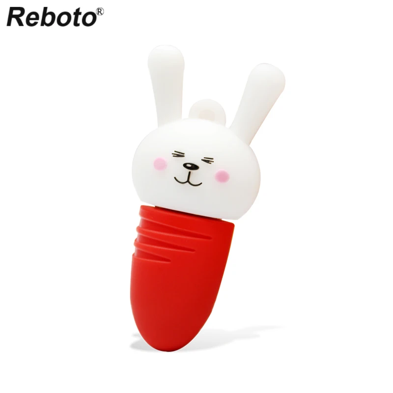 Мультфильм кролик USB Flash Drive 32 ГБ 64 накопитель 16 памяти флешки 8 4 флеш-накопитель