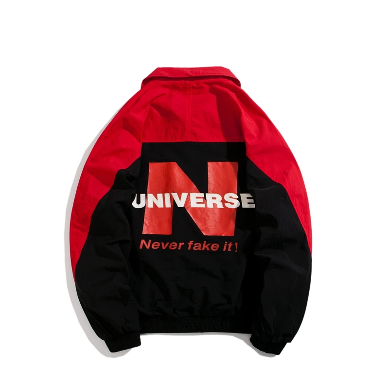 Легкая мужская спортивная куртка на молнии с карманами сбоку сезон лето