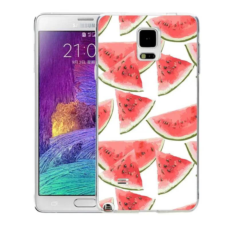 Qmswei ТПУ мягкий чехол для телефона samsung Note5 S8 s6 s7 edge s4 s5 s3 C5 C9 note3 note4 S9plus арбуз Медведь