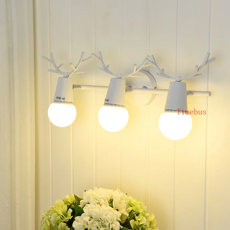 Творческая личность рога Светодиодные Бра Гостиная спальня настенный